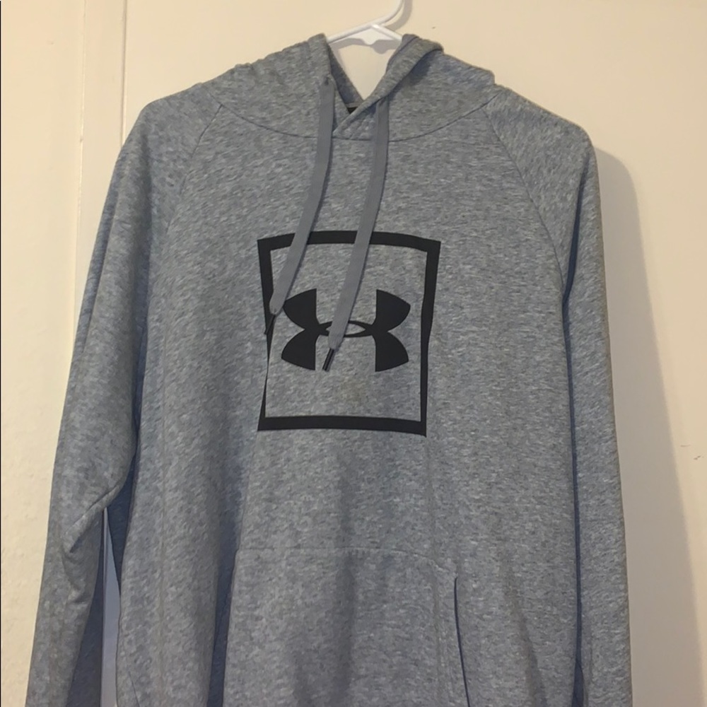 Gray/Silver Under Armour Hoodie